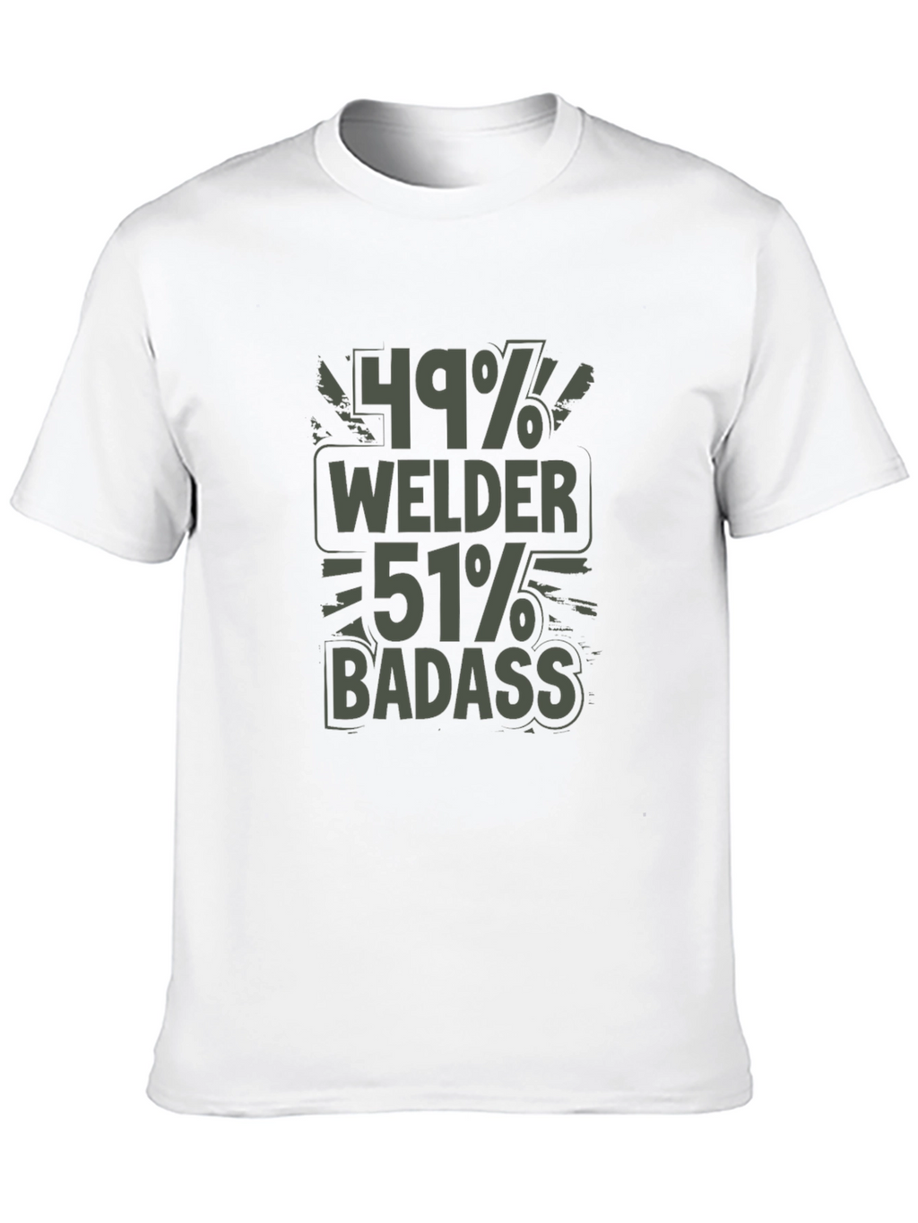 Welder Badass Graphic T-Shirt