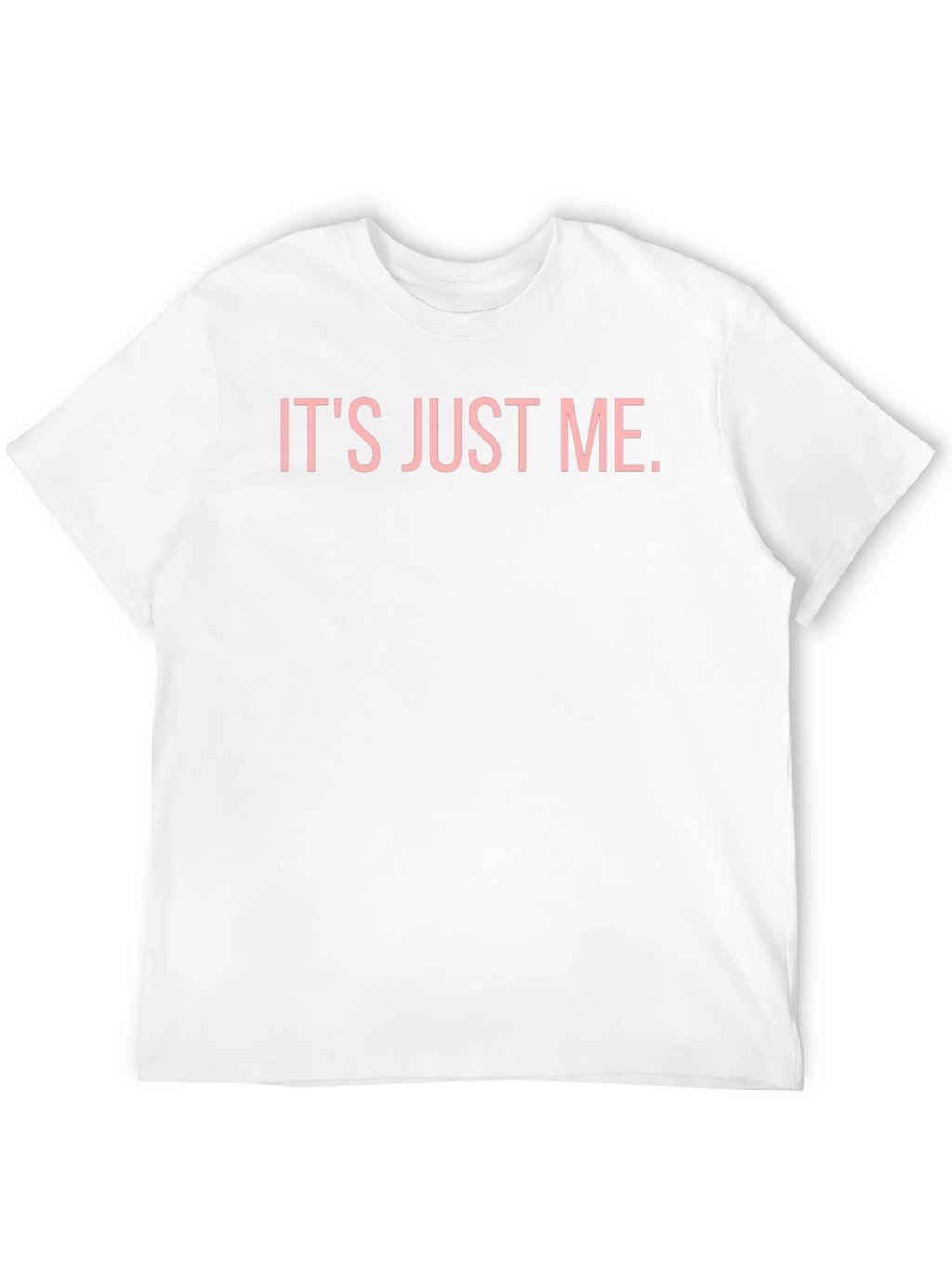 Its Just Me Graphic Tee - Black Casual T-Shirt