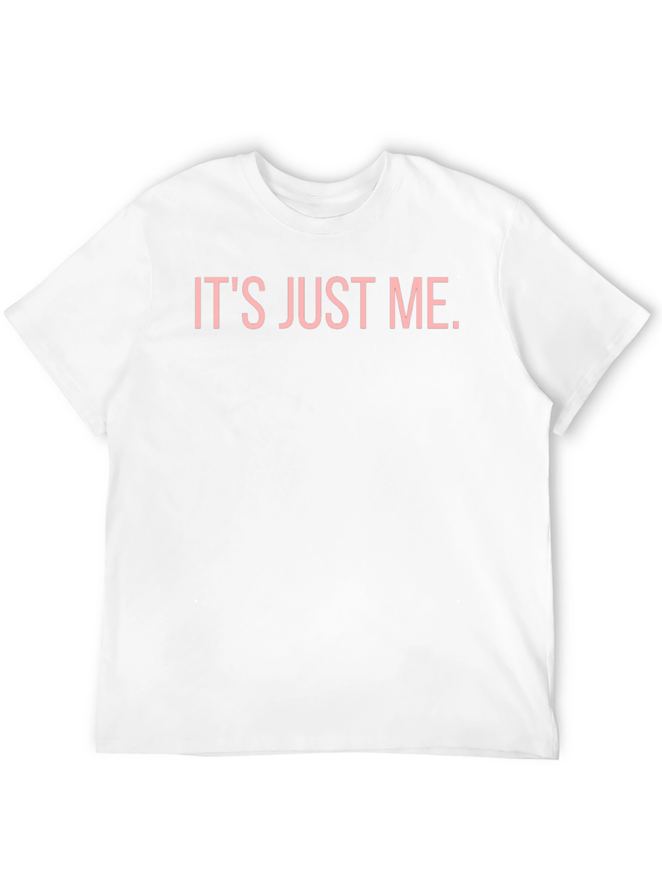Its Just Me Graphic Tee - Black Casual T-Shirt
