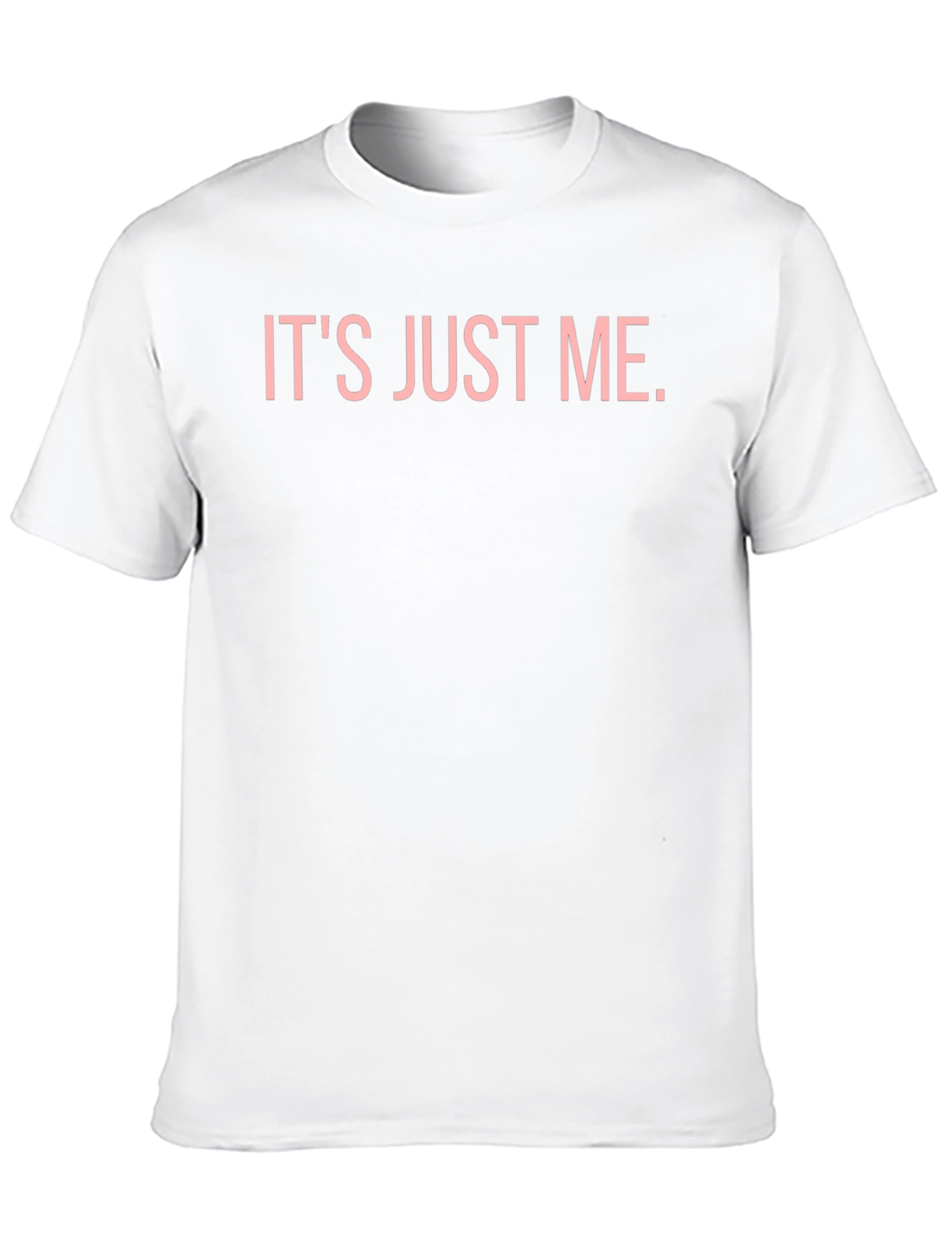 Its Just Me Graphic Tee - Black Casual T-Shirt