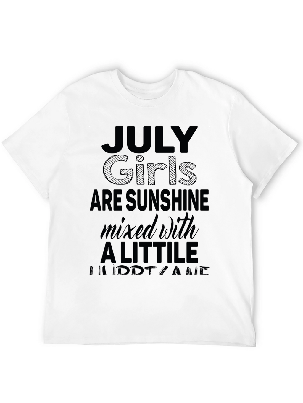 July Girls Sunshine T-Shirt - Black