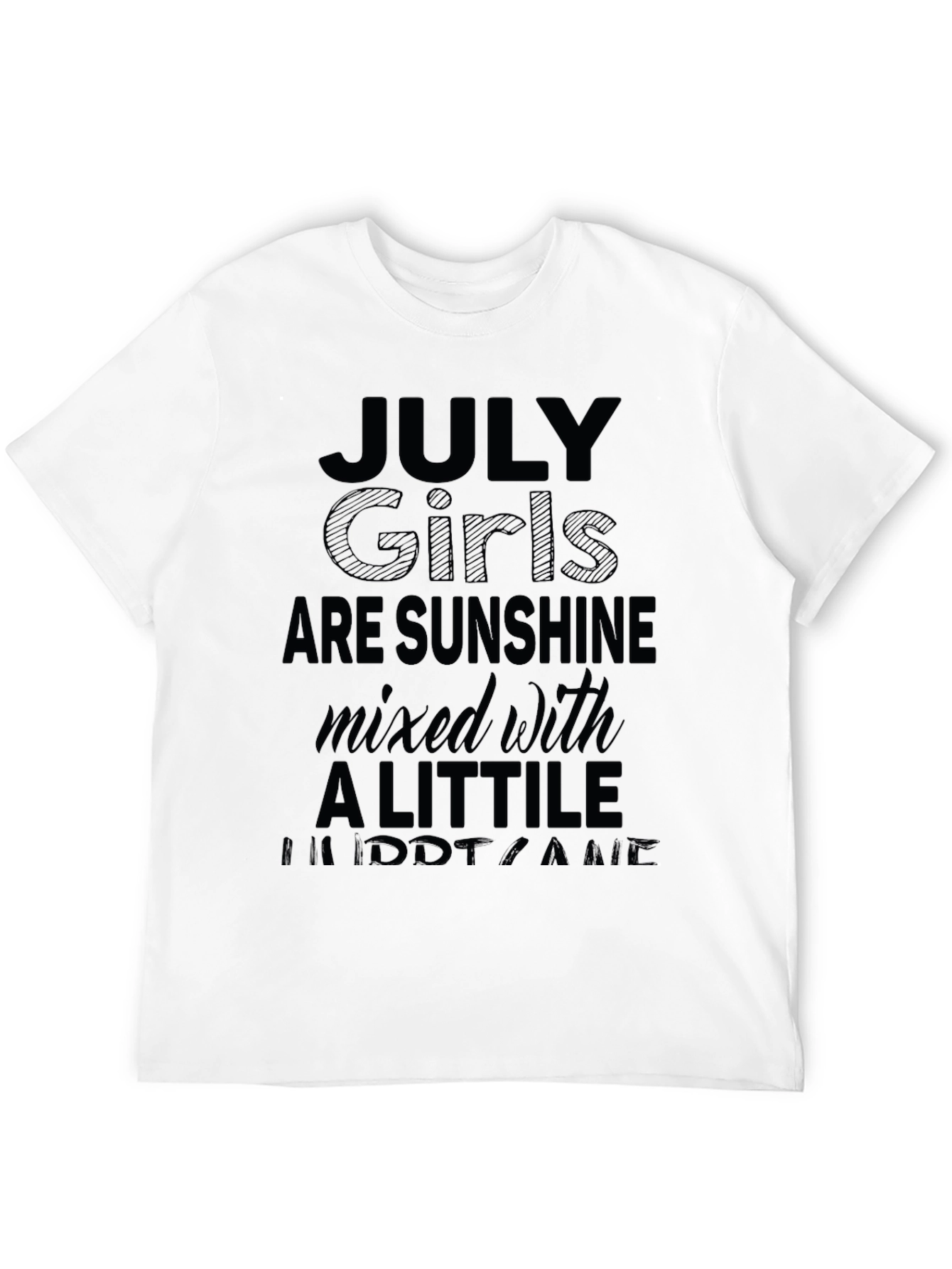 July Girls Sunshine T-Shirt - Black
