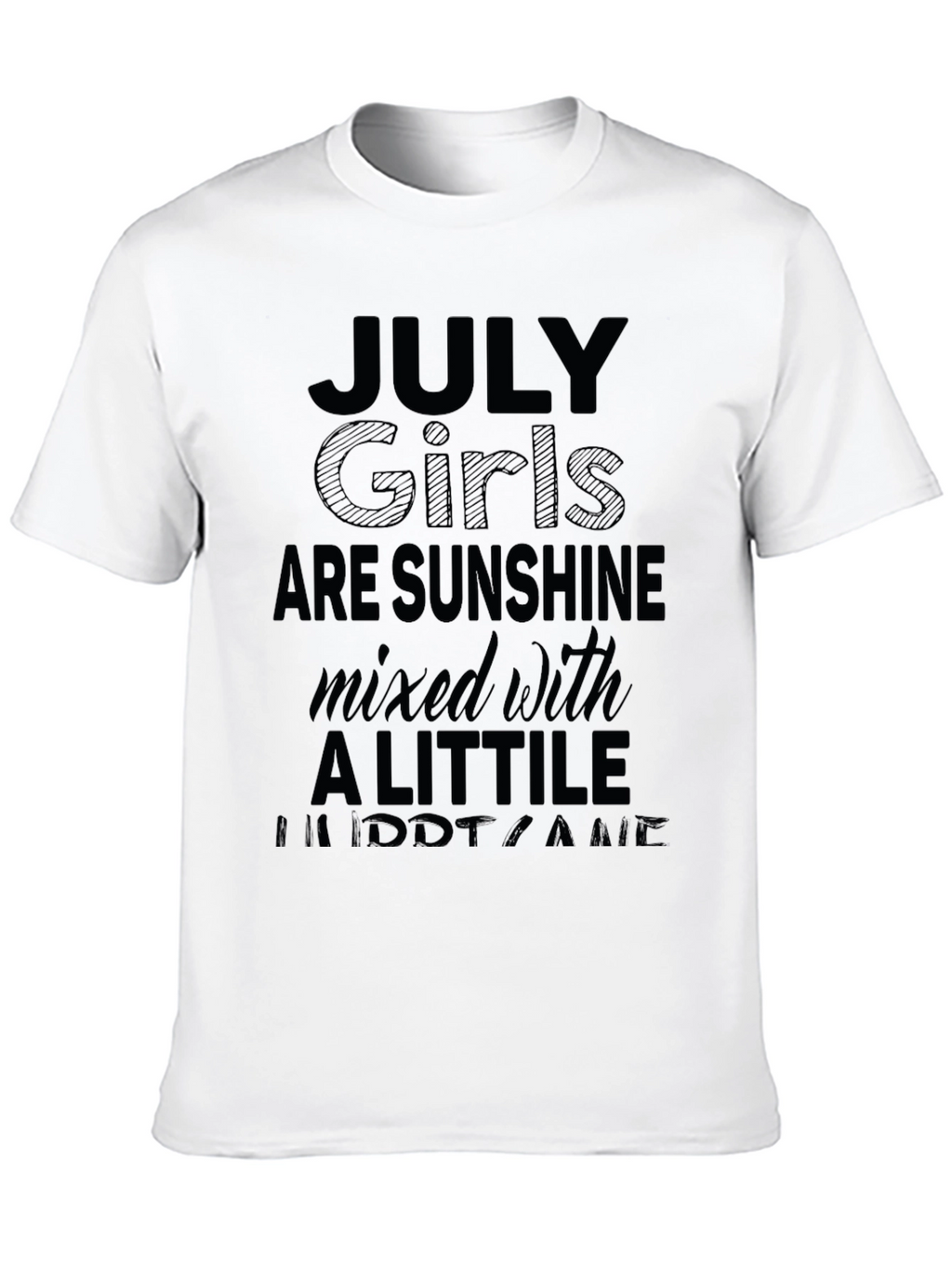 July Girls Sunshine T-Shirt - Black