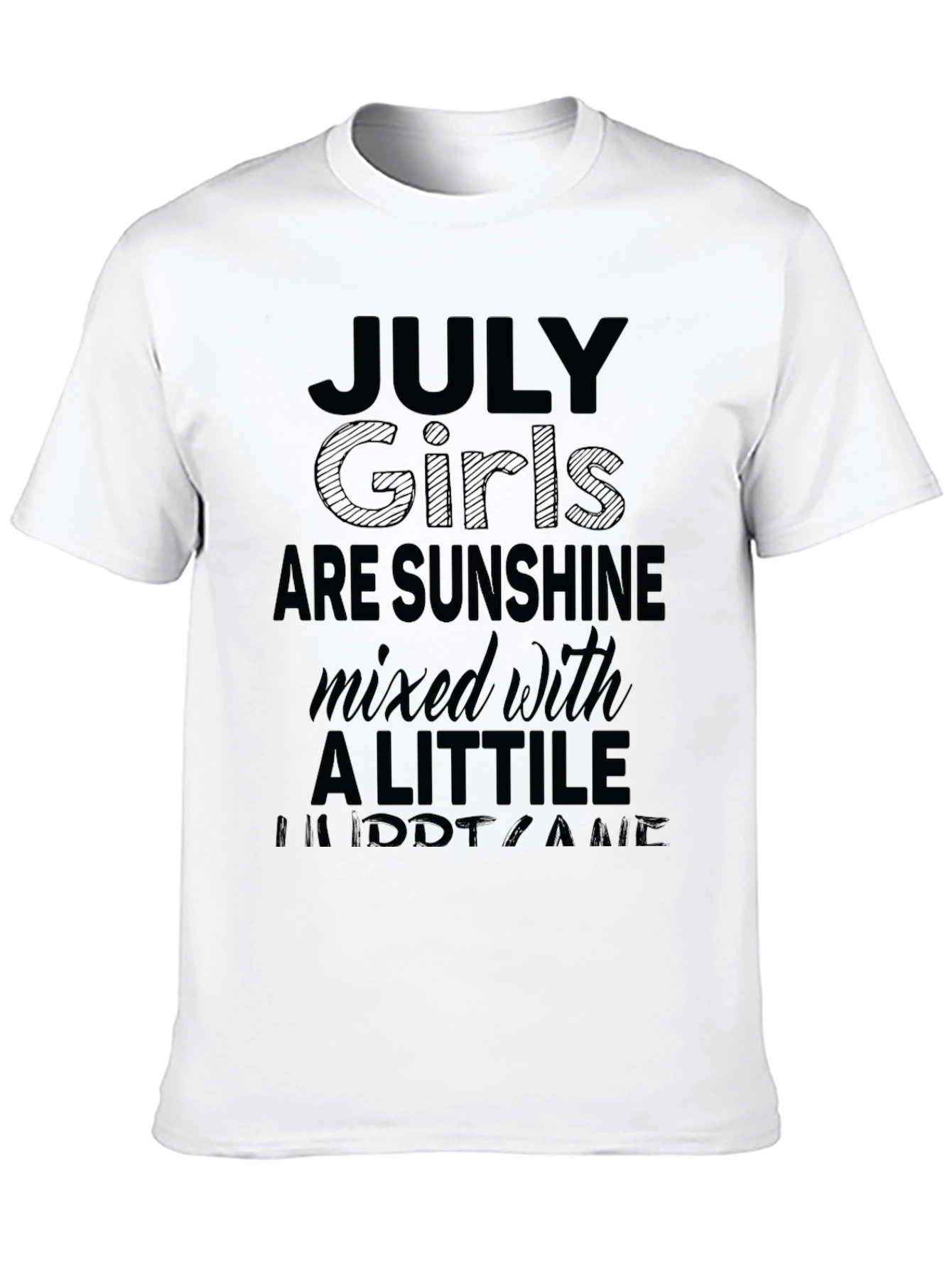 July Girls Sunshine T-Shirt - Black