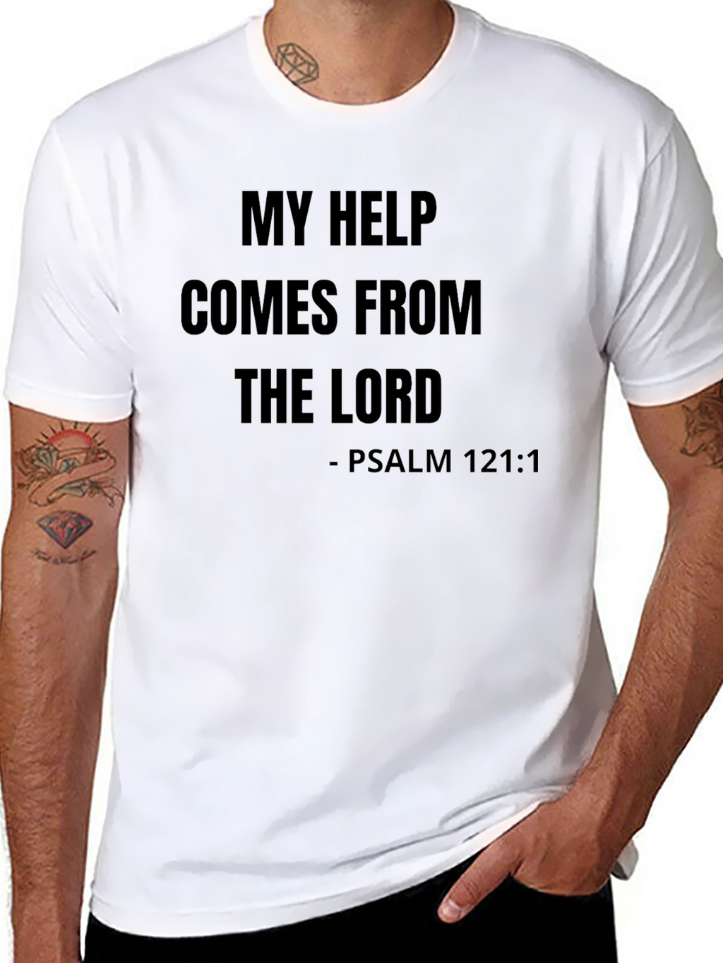 My Help Comes From The Lord T-Shirt