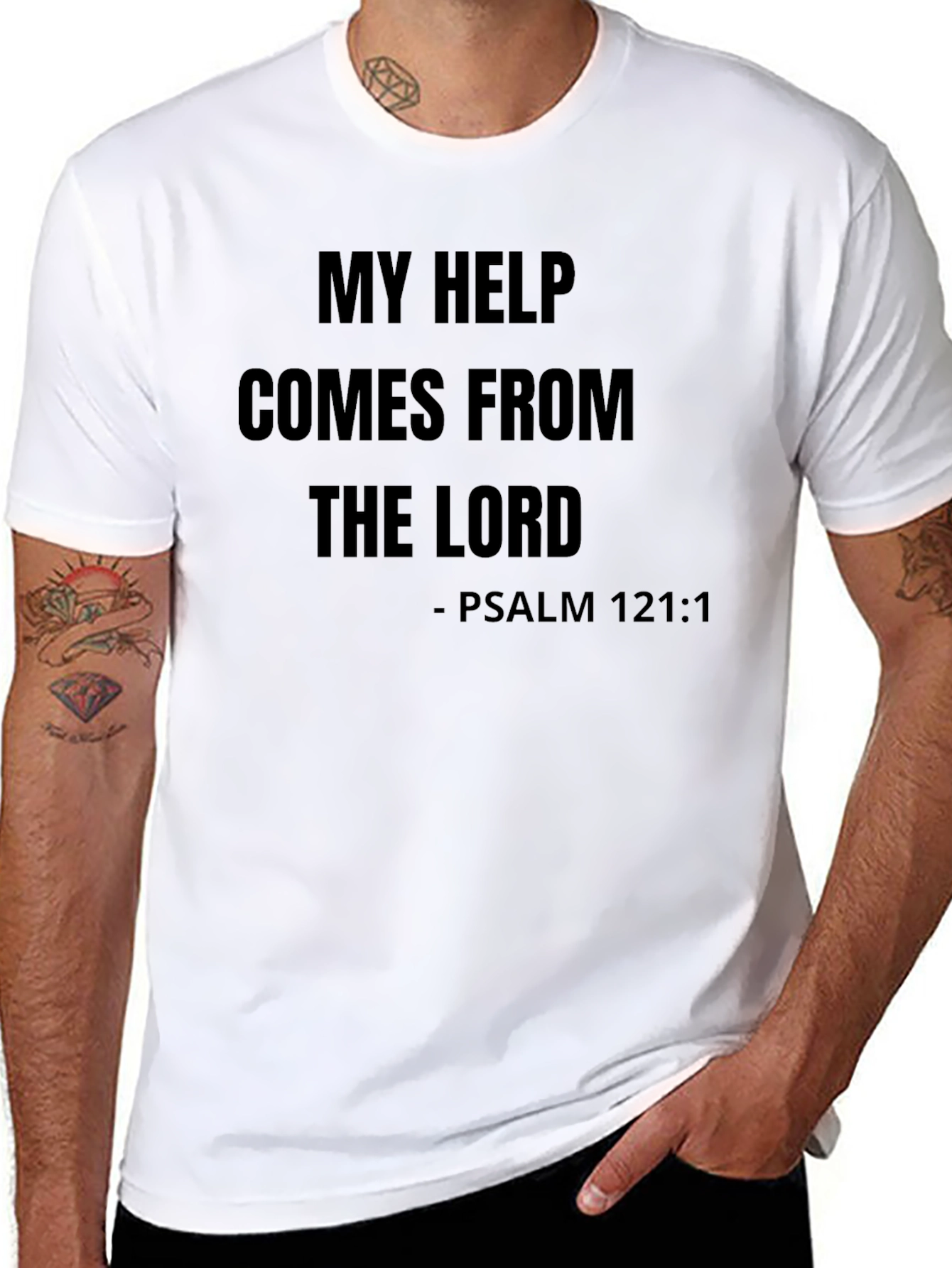 My Help Comes From The Lord T-Shirt