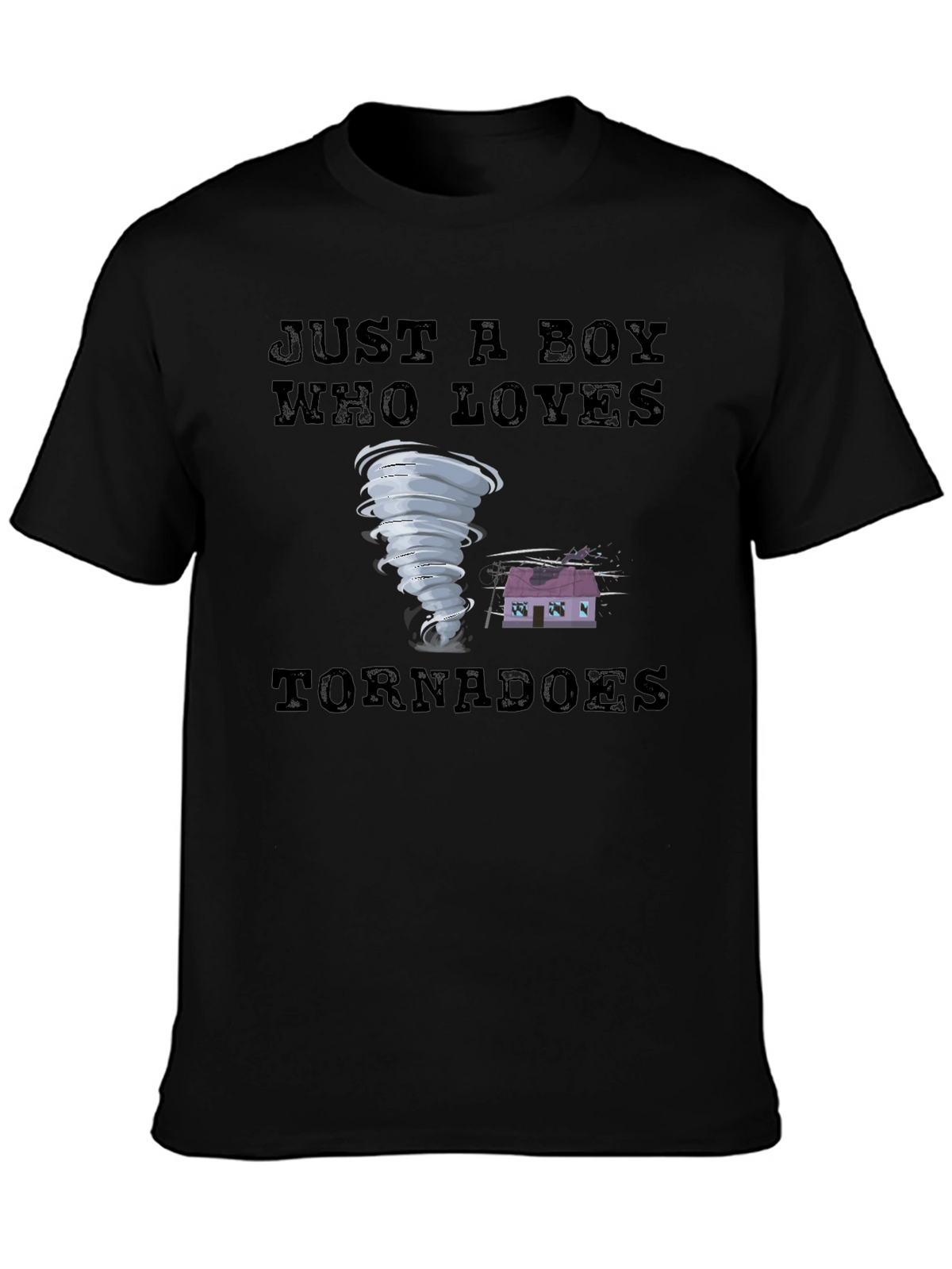 Just a Boy Who Loves Tornadoes T-Shirt