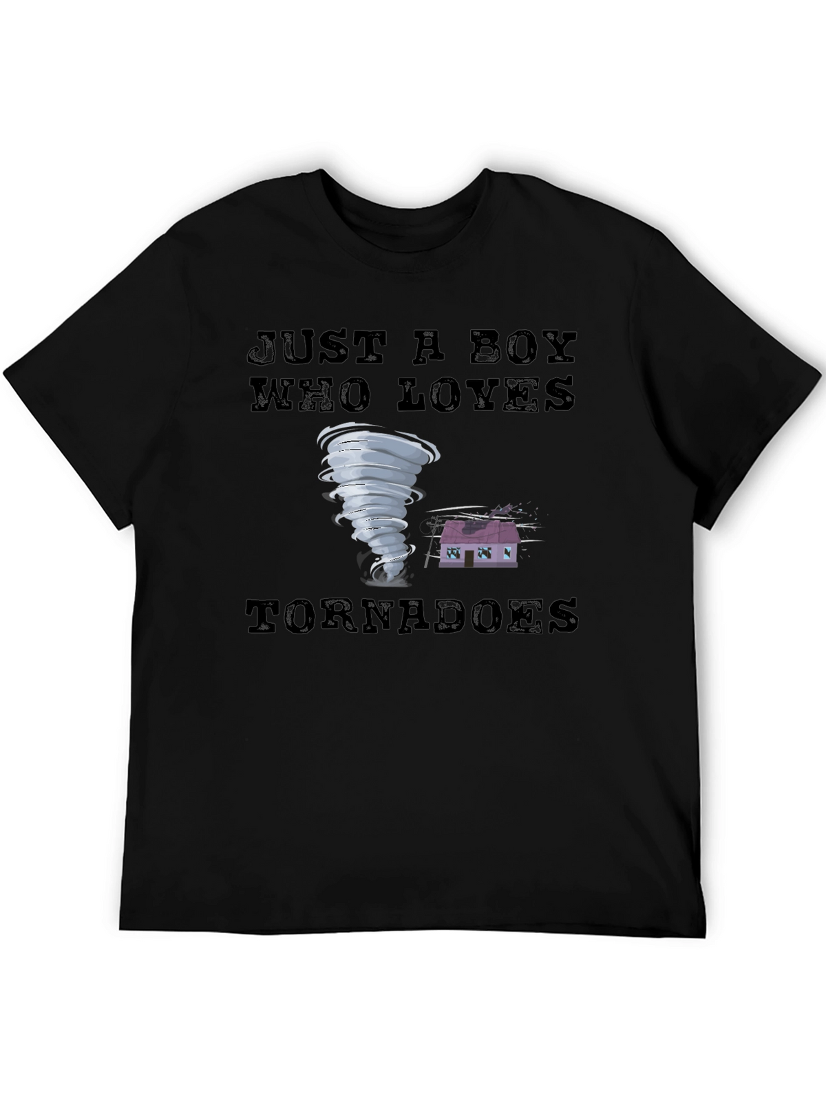 Just a Boy Who Loves Tornadoes T-Shirt