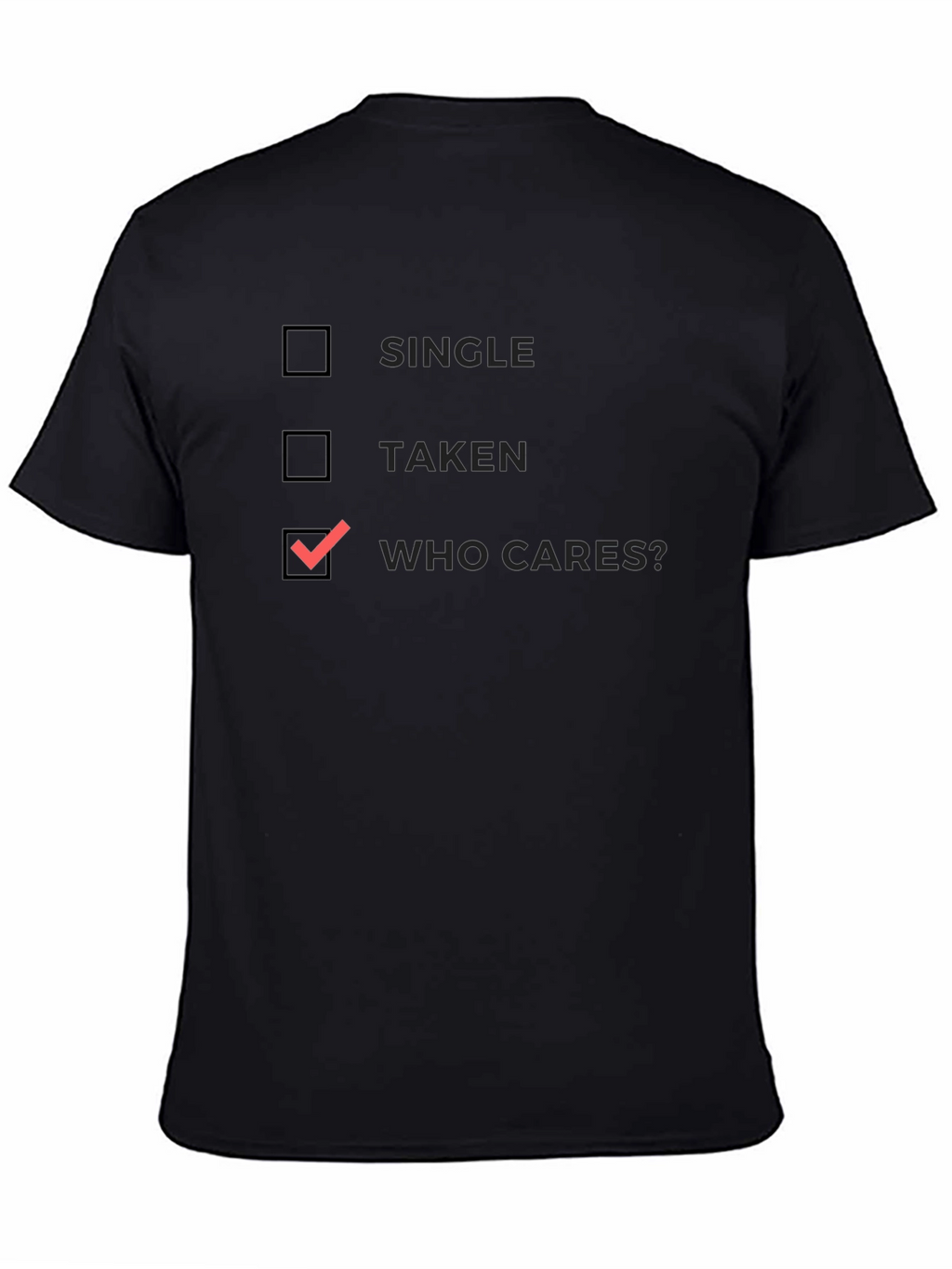 Who Cares? Graphic T-Shirt