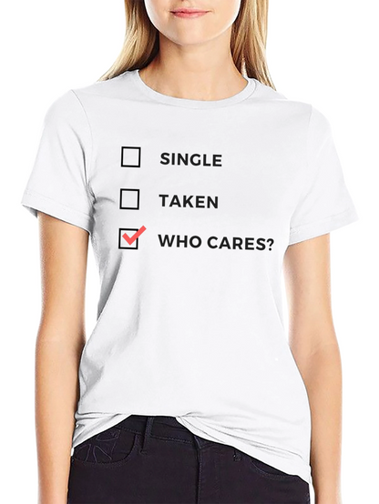 Who Cares? Graphic T-Shirt