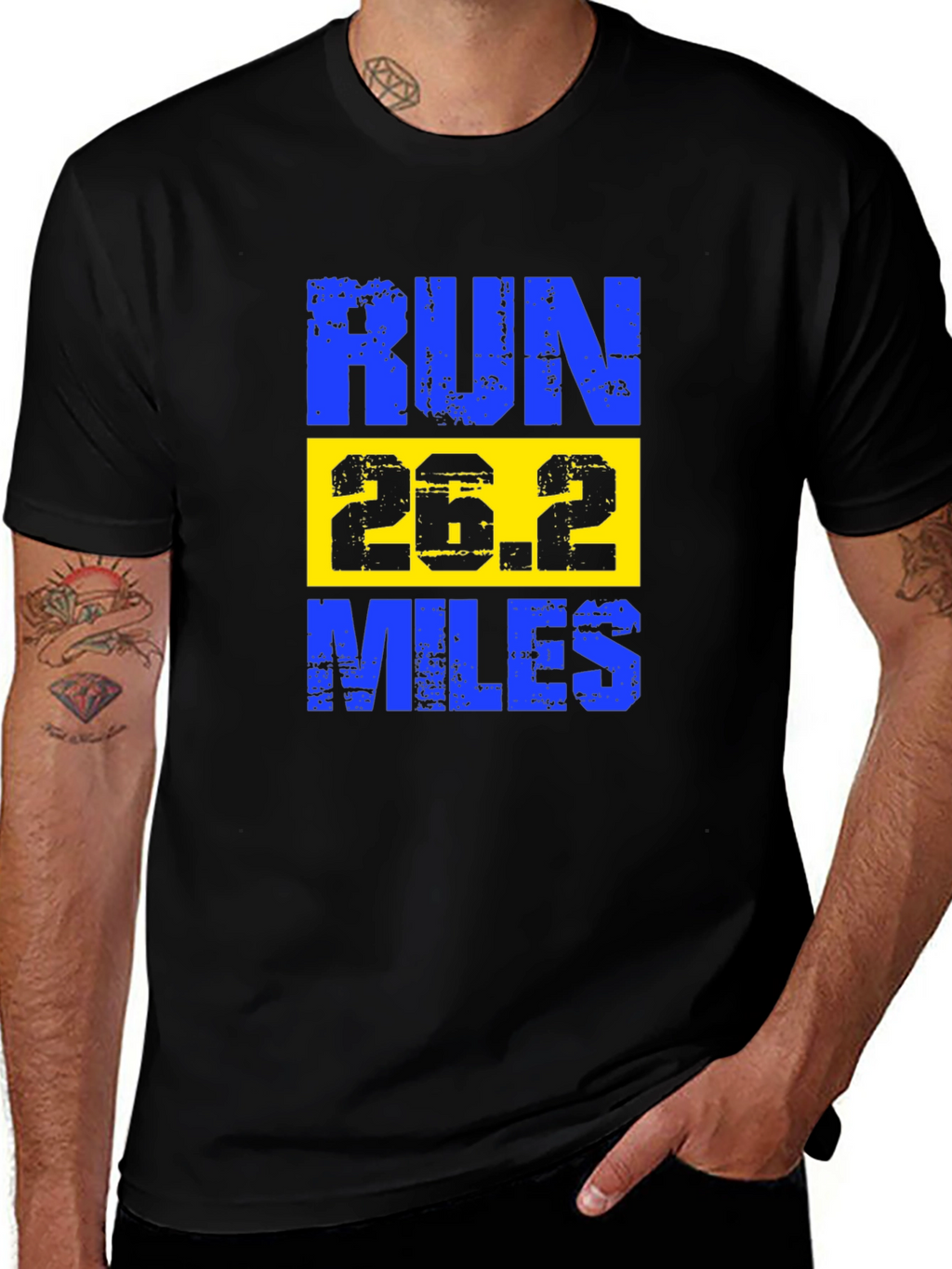 Run 26.2 Miles Marathon T-Shirt