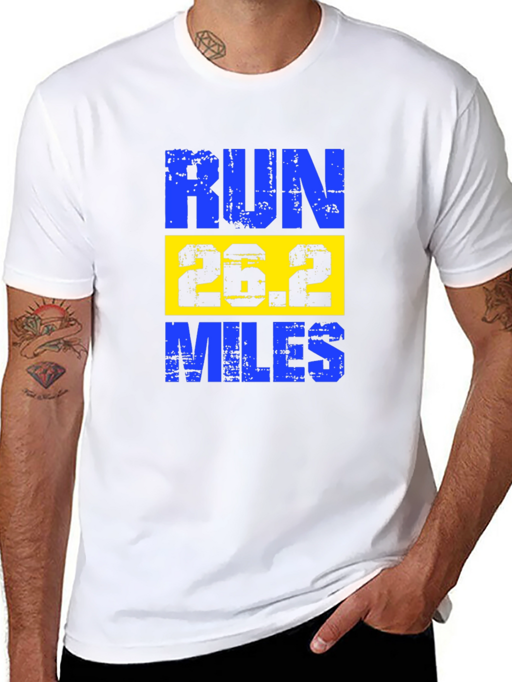 Run 26.2 Miles Marathon T-Shirt