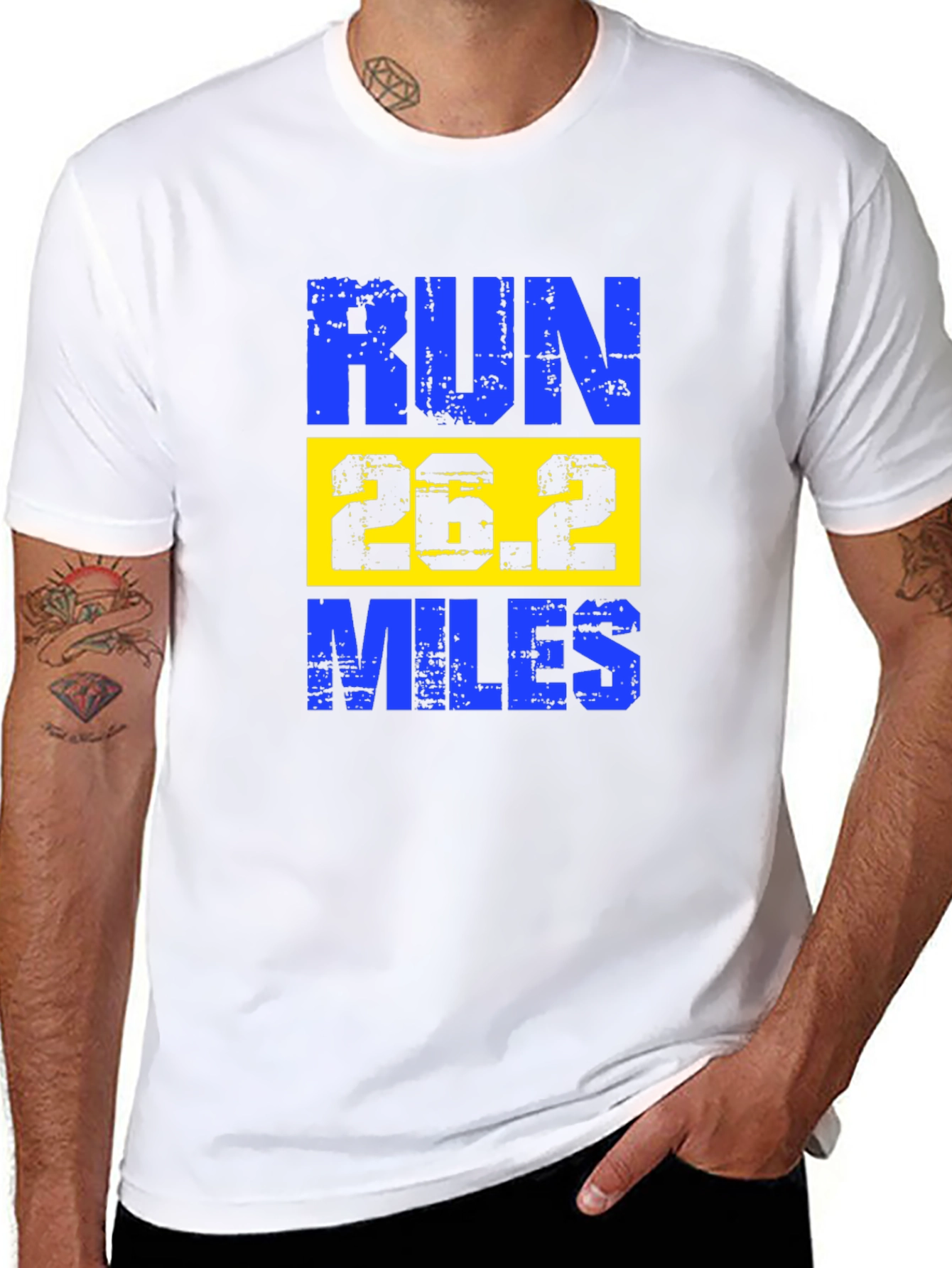 Run 26.2 Miles Marathon T-Shirt
