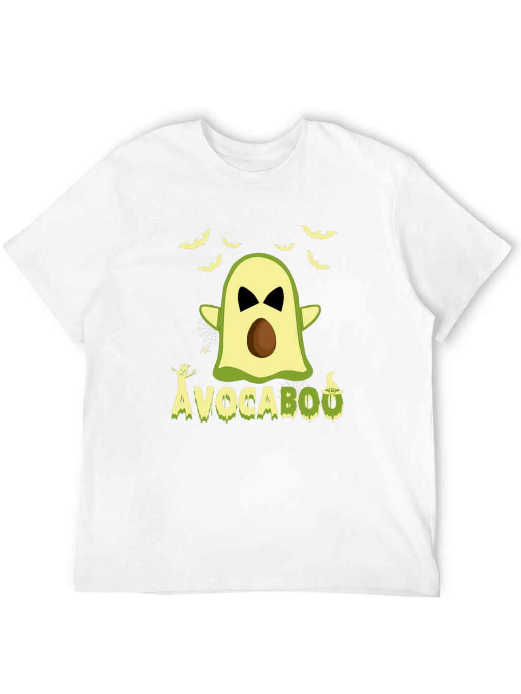 Avocabooo Halloween T-Shirt - Funny Avocado Ghost Tee