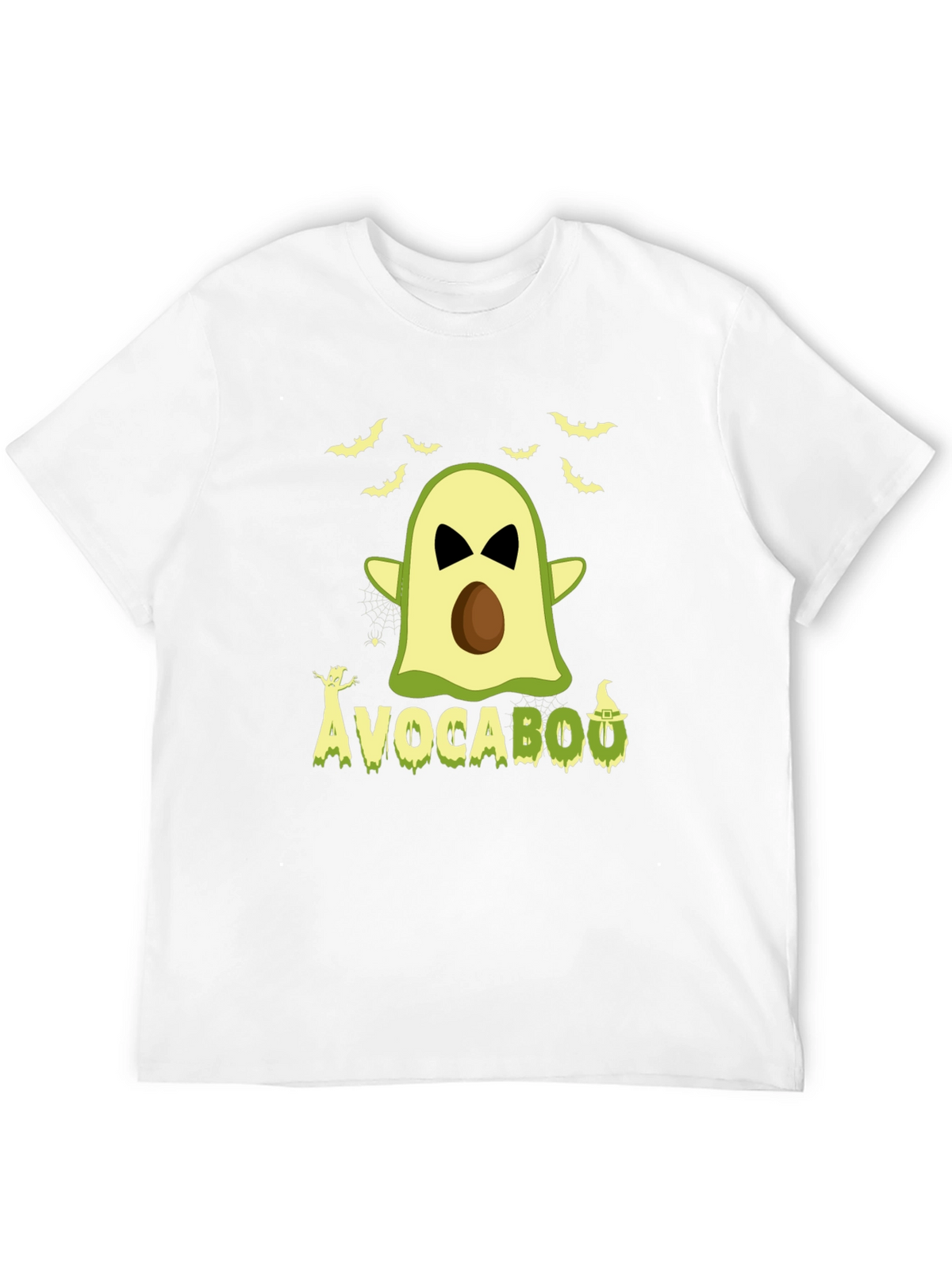 Avocabooo Halloween T-Shirt - Funny Avocado Ghost Tee