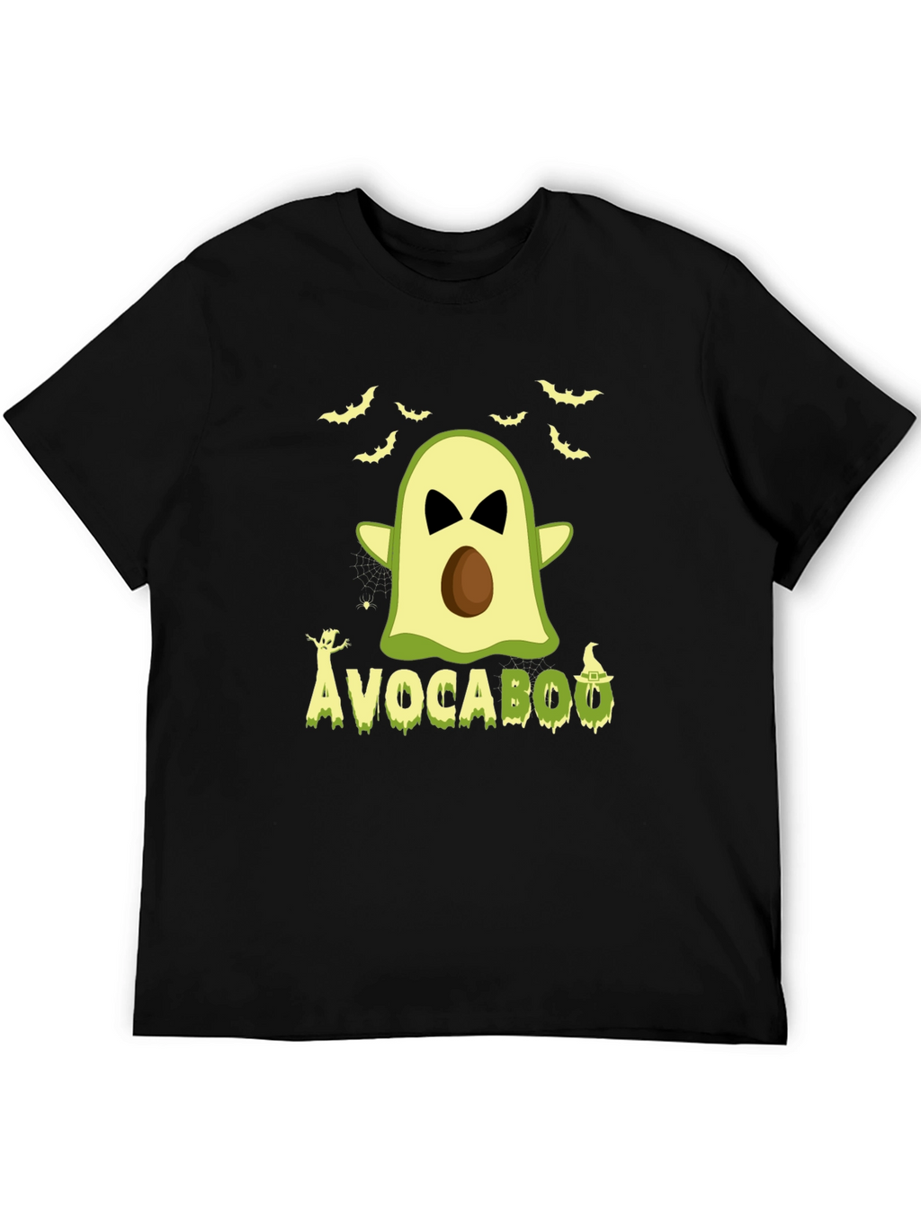 Avocabooo Halloween T-Shirt - Funny Avocado Ghost Tee