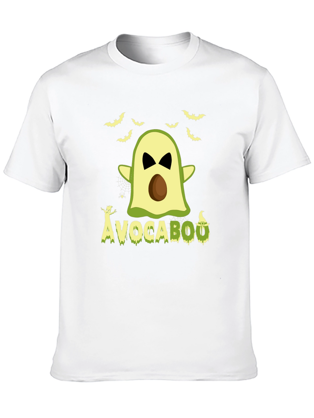 Avocabooo Halloween T-Shirt - Funny Avocado Ghost Tee