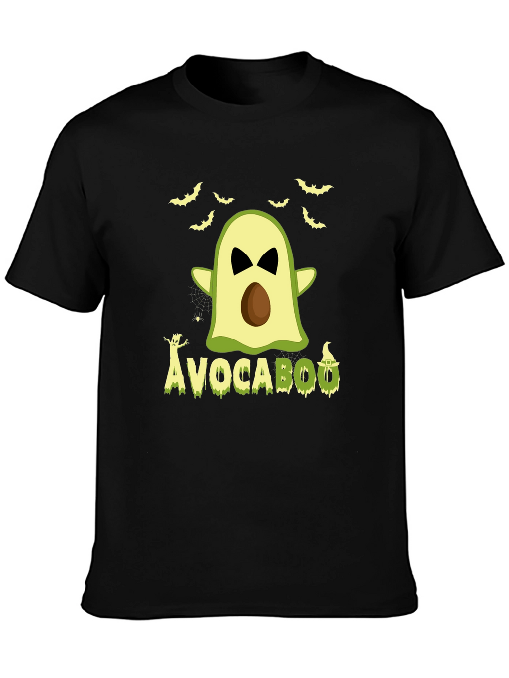 Avocabooo Halloween T-Shirt - Funny Avocado Ghost Tee