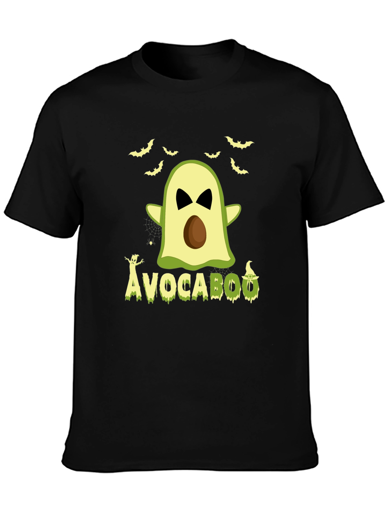 Avocabooo Halloween T-Shirt - Funny Avocado Ghost Tee