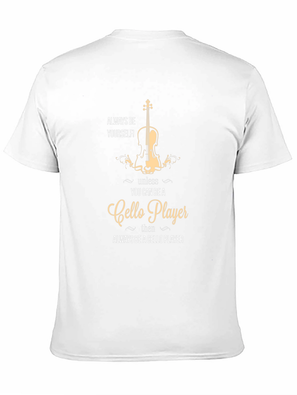Cello Player Graphic T-Shirt