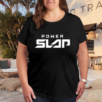 Power Slap Bold Combat Sports Logo Tee
