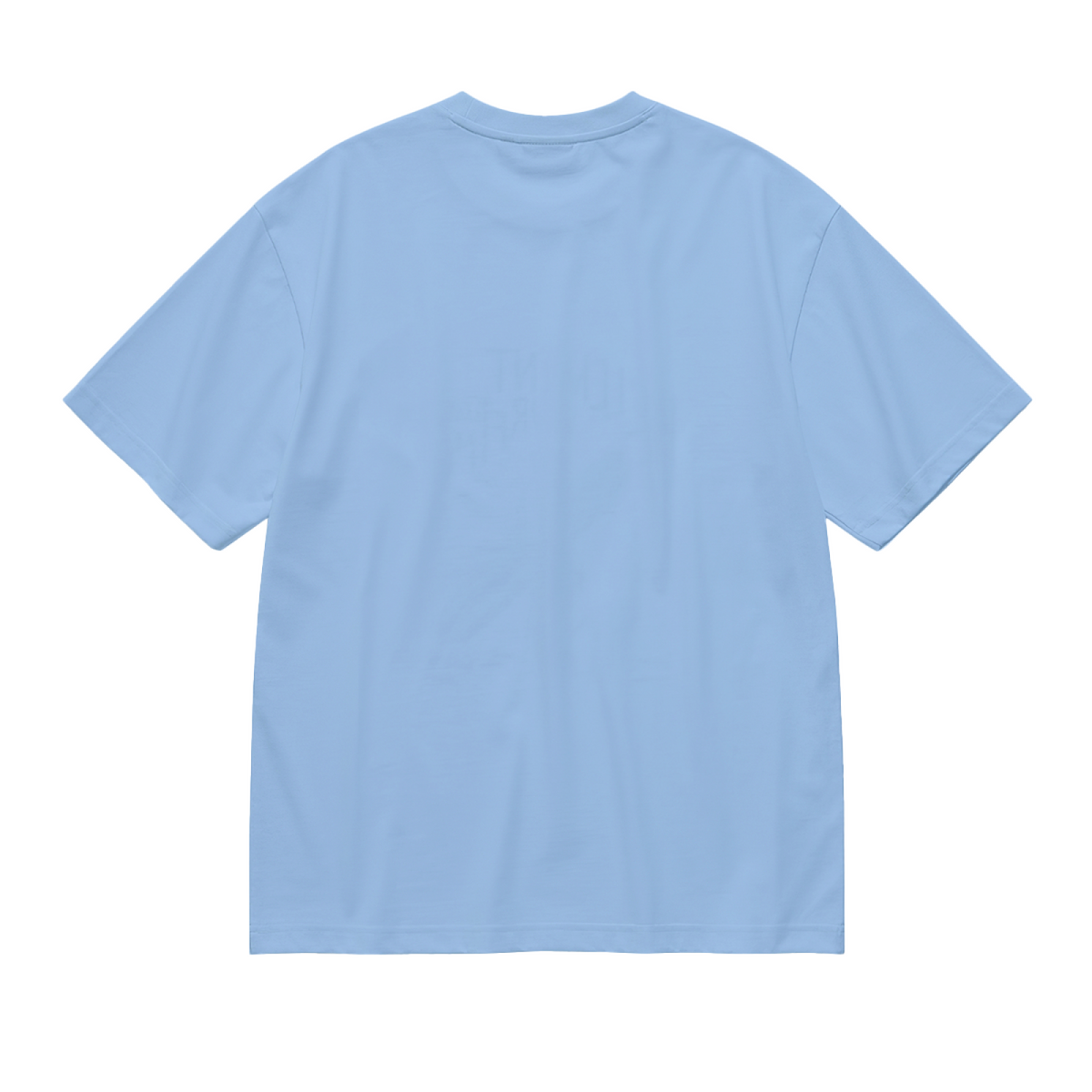 Peace Is Possible Minimal Peace Symbol Light Blue T-Shirt