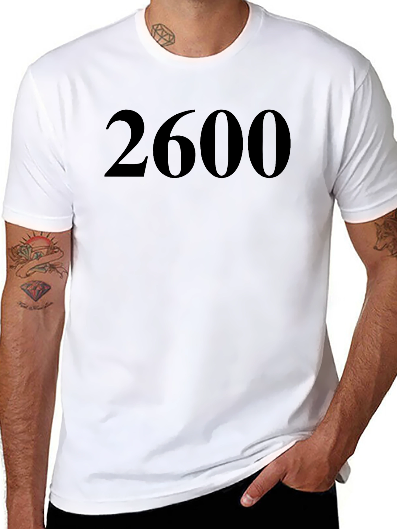 2600 Graphic Tee - Classic Black T-Shirt