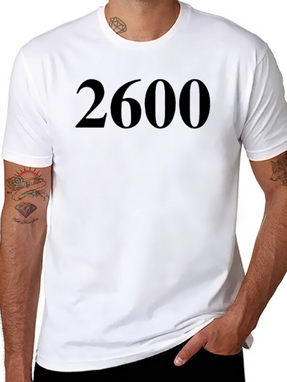 2600 Graphic Tee - Classic Black T-Shirt