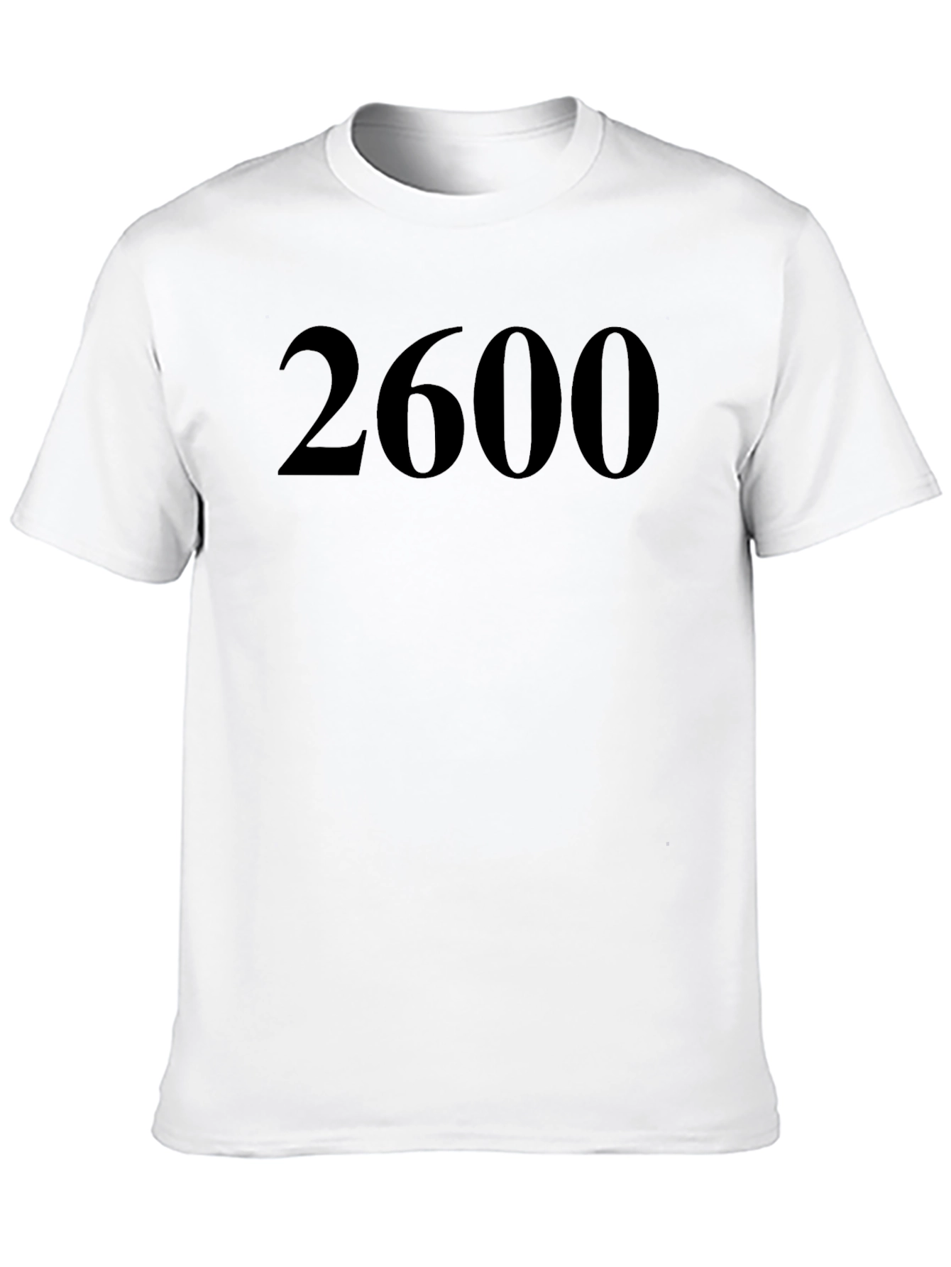 2600 Graphic Tee - Classic Black T-Shirt