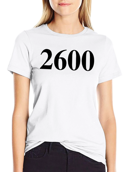 2600 Graphic Tee - Classic Black T-Shirt