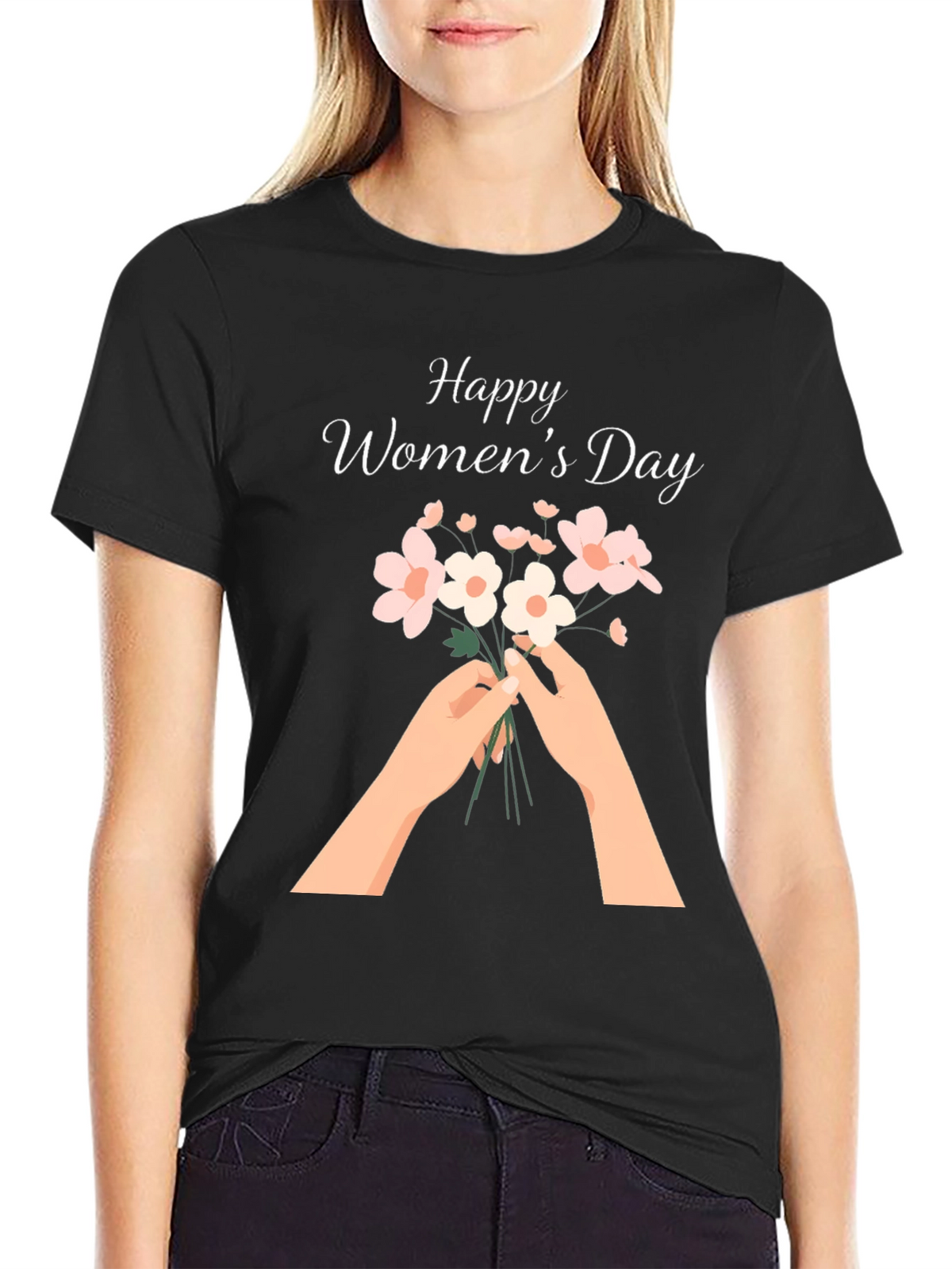 Happy Womens Day Graphic T-Shirt