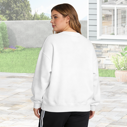 Sweet Hello Kitty Holding Pink Heart Crewneck Sweatshirt