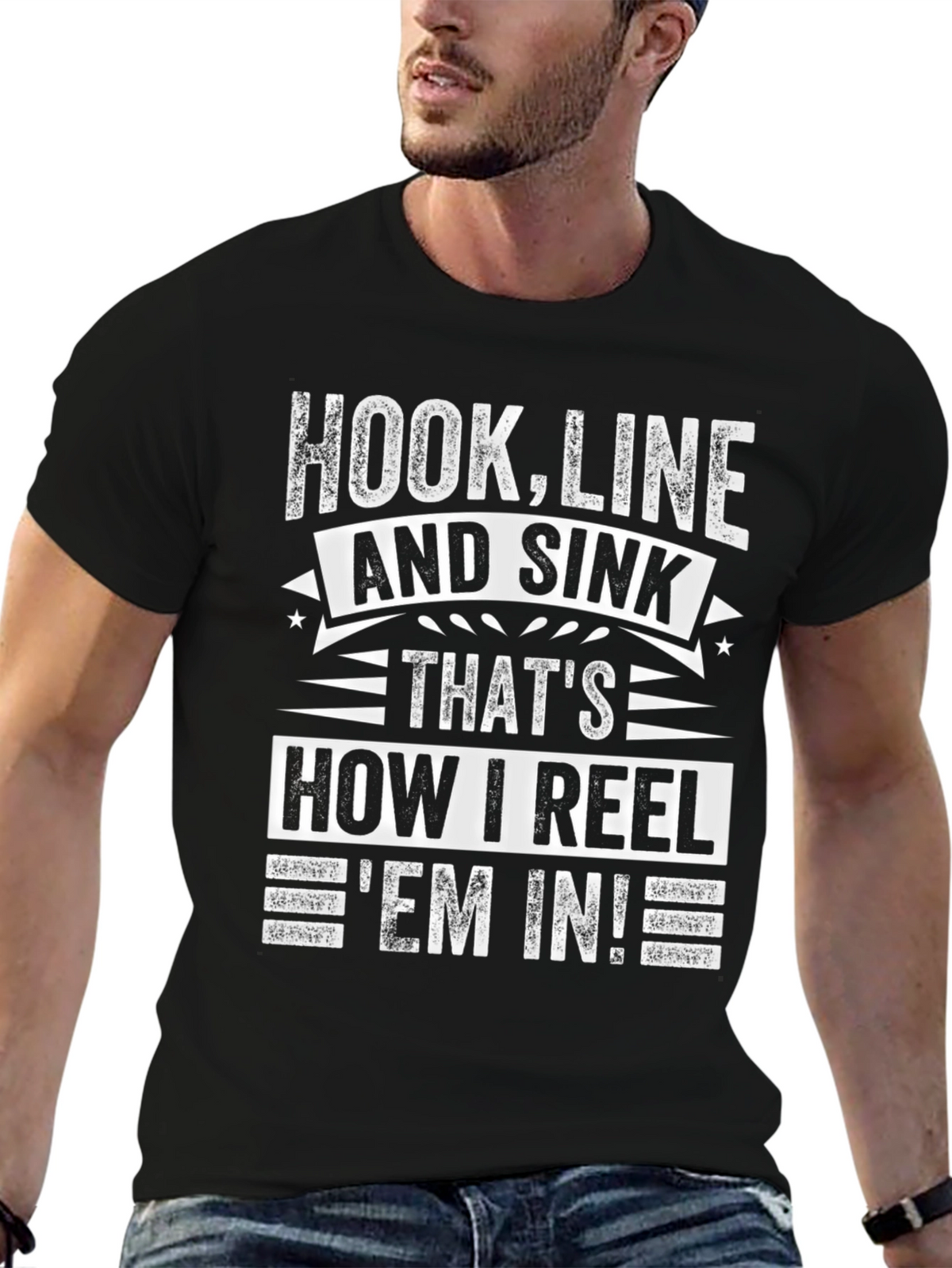 Hook Line and Sink Fishing T-Shirt