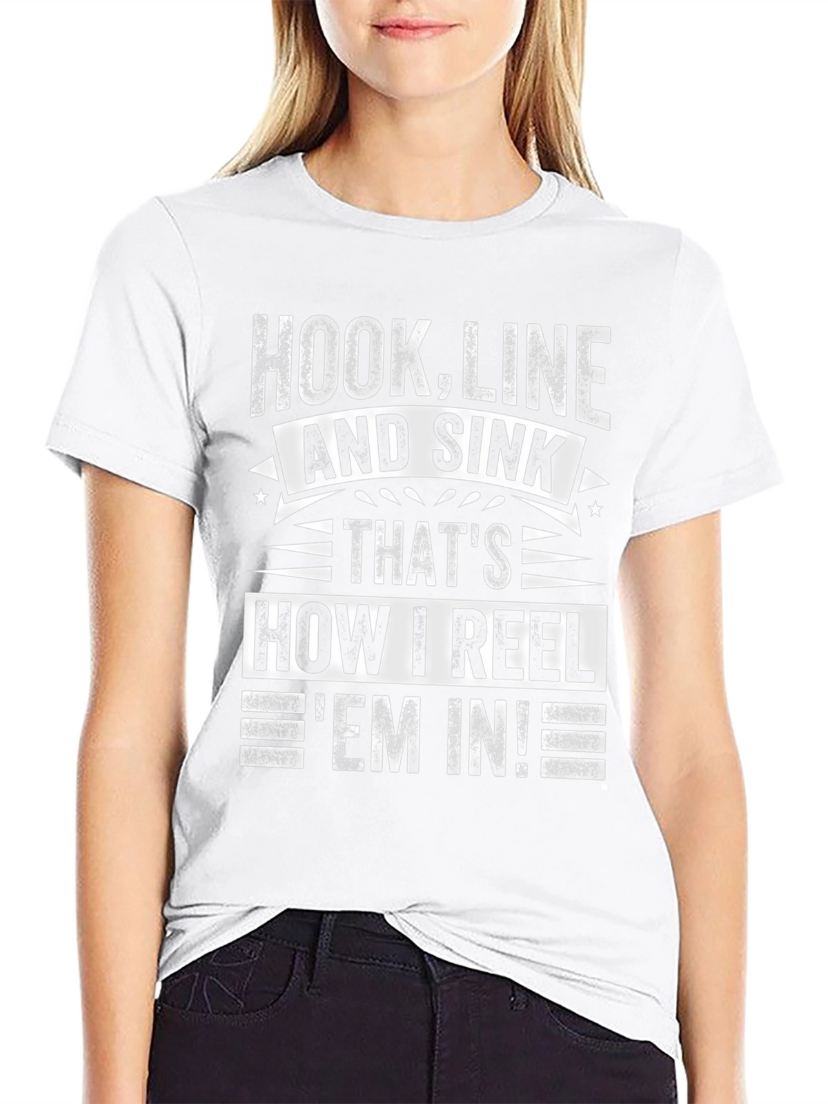 Hook Line and Sink Fishing T-Shirt