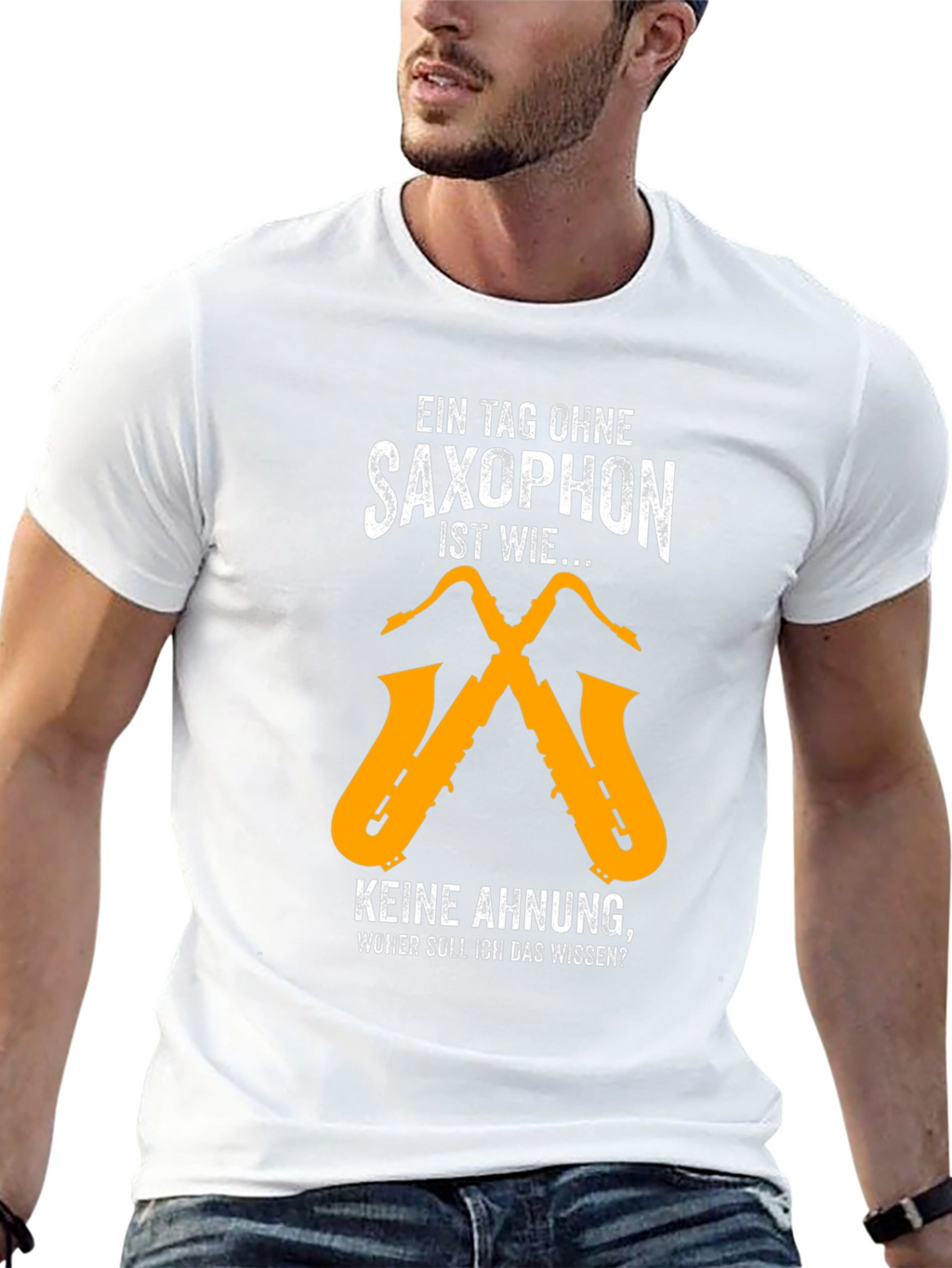 Saxophone Lover T-Shirt - Funny Musician Tee