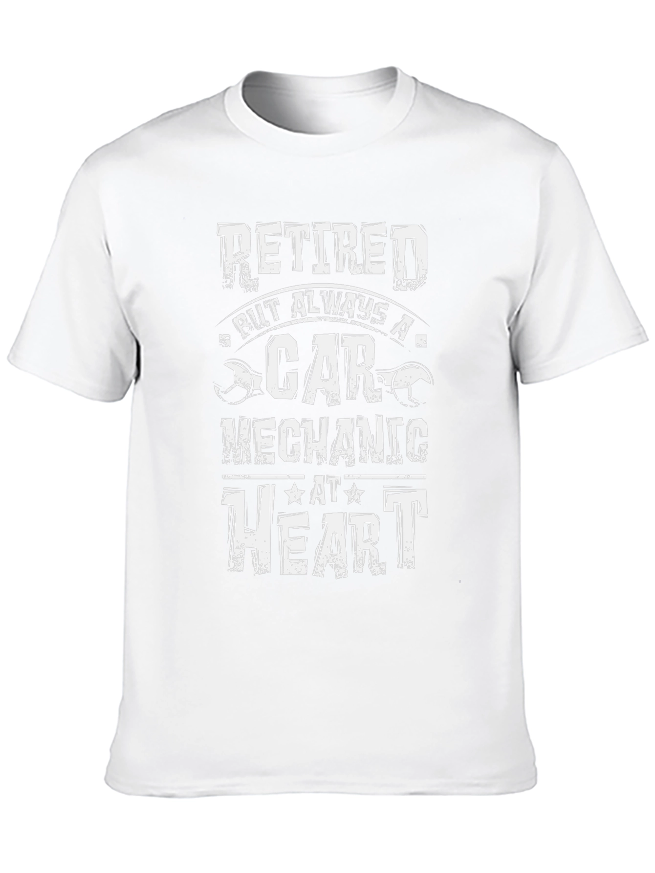 Retired Car Mechanic T-Shirt: Always at Heart