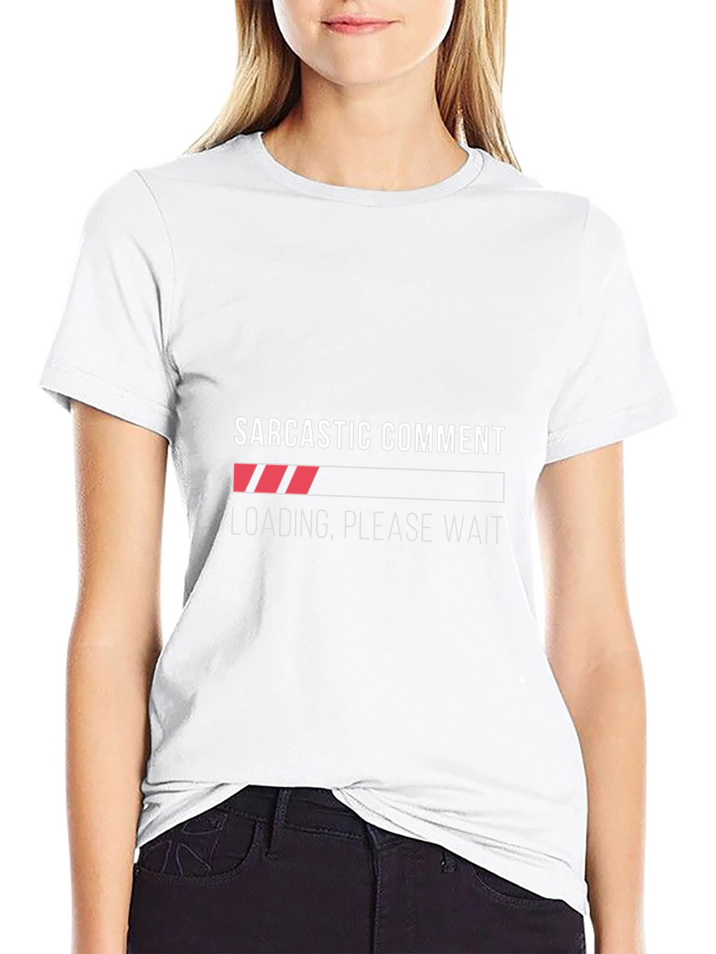 Sarcastic Comment Loading T-Shirt - Funny Graphic Tee