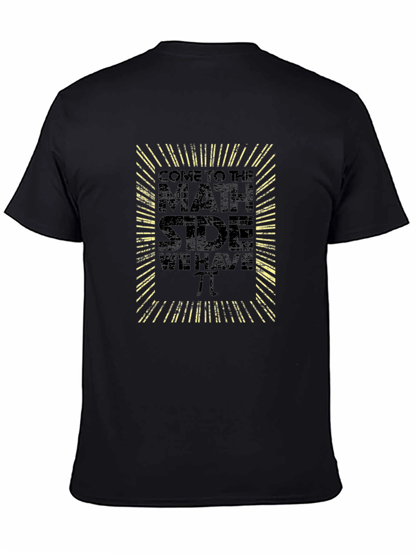 Math Side Pi T-Shirt Funny Science Geek Tee