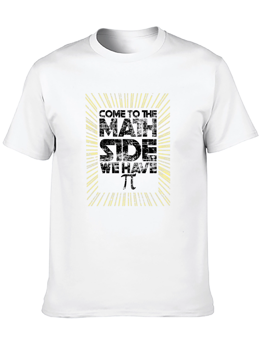 Math Side Pi T-Shirt Funny Science Geek Tee