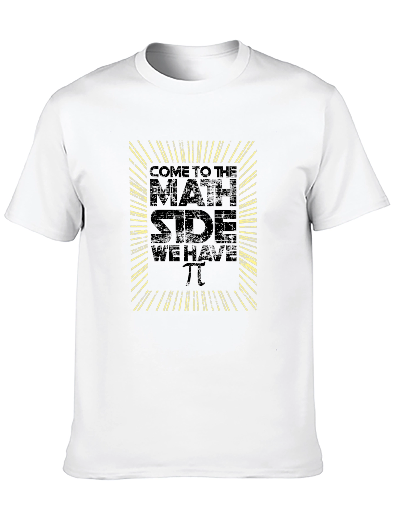 Math Side Pi T-Shirt Funny Science Geek Tee