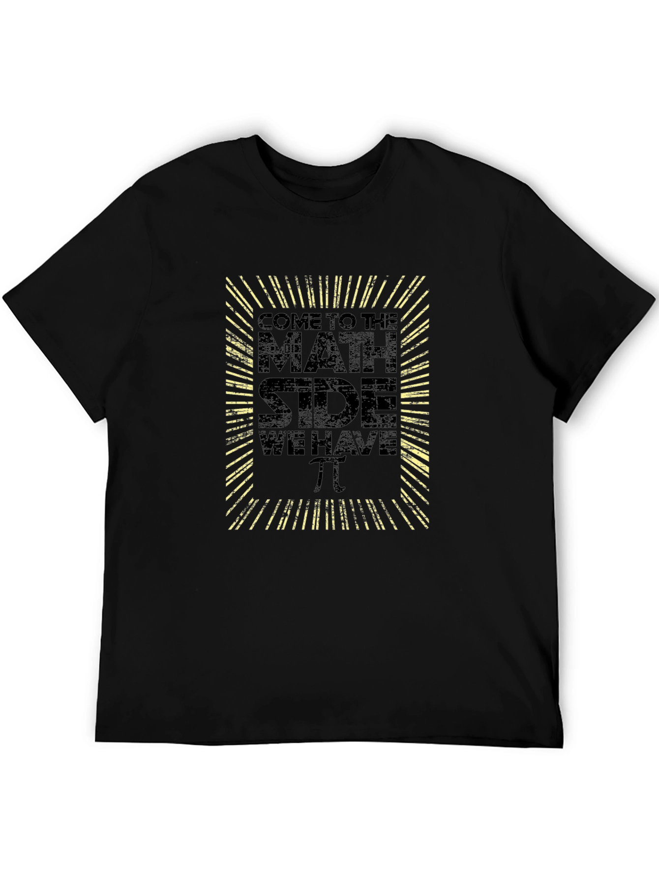 Math Side Pi T-Shirt Funny Science Geek Tee