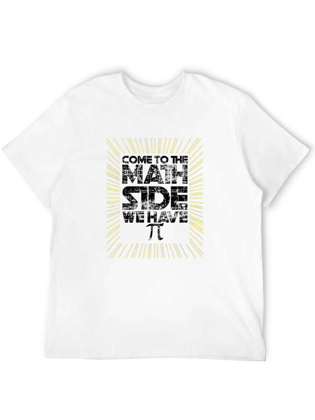 Math Side Pi T-Shirt Funny Science Geek Tee