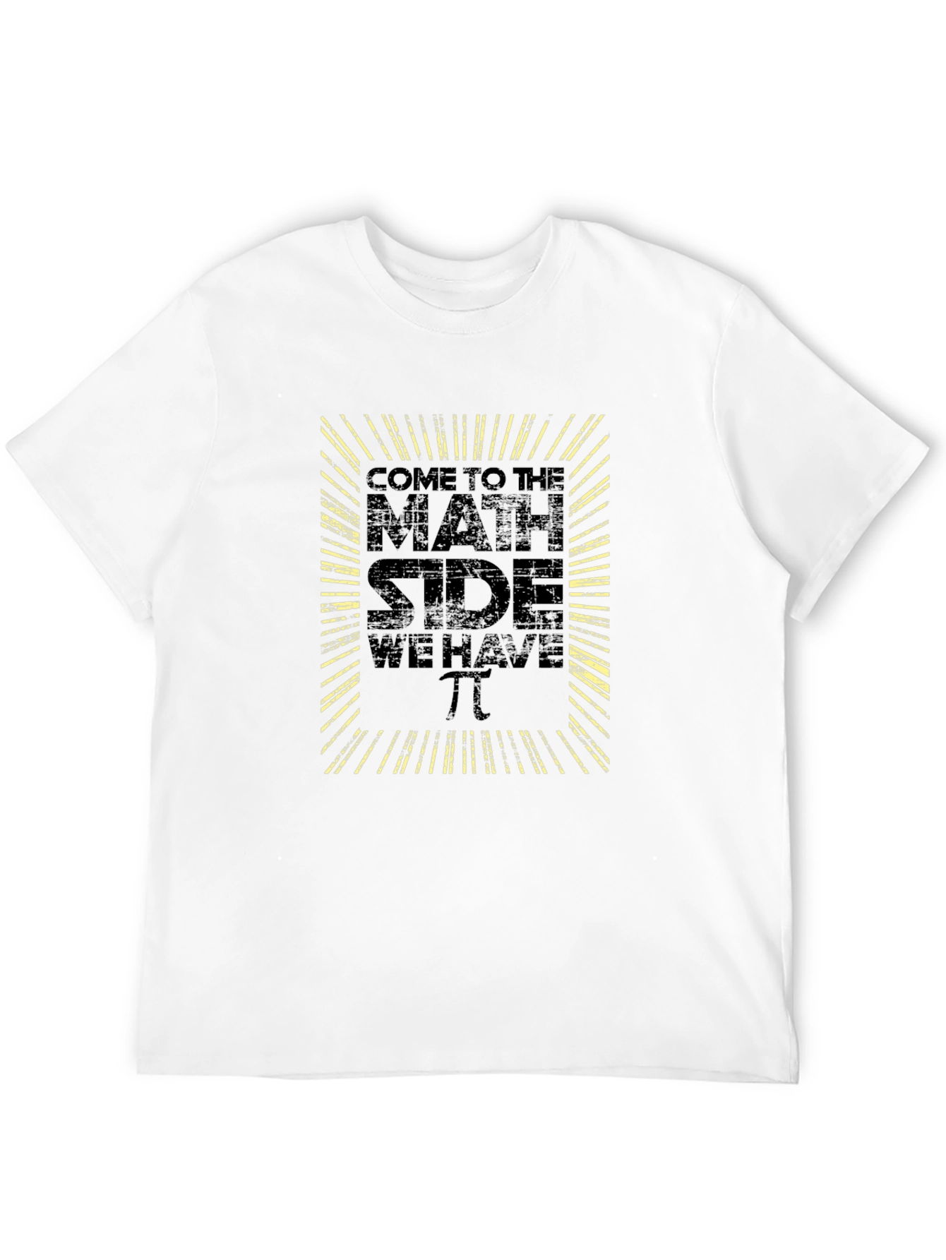 Math Side Pi T-Shirt Funny Science Geek Tee