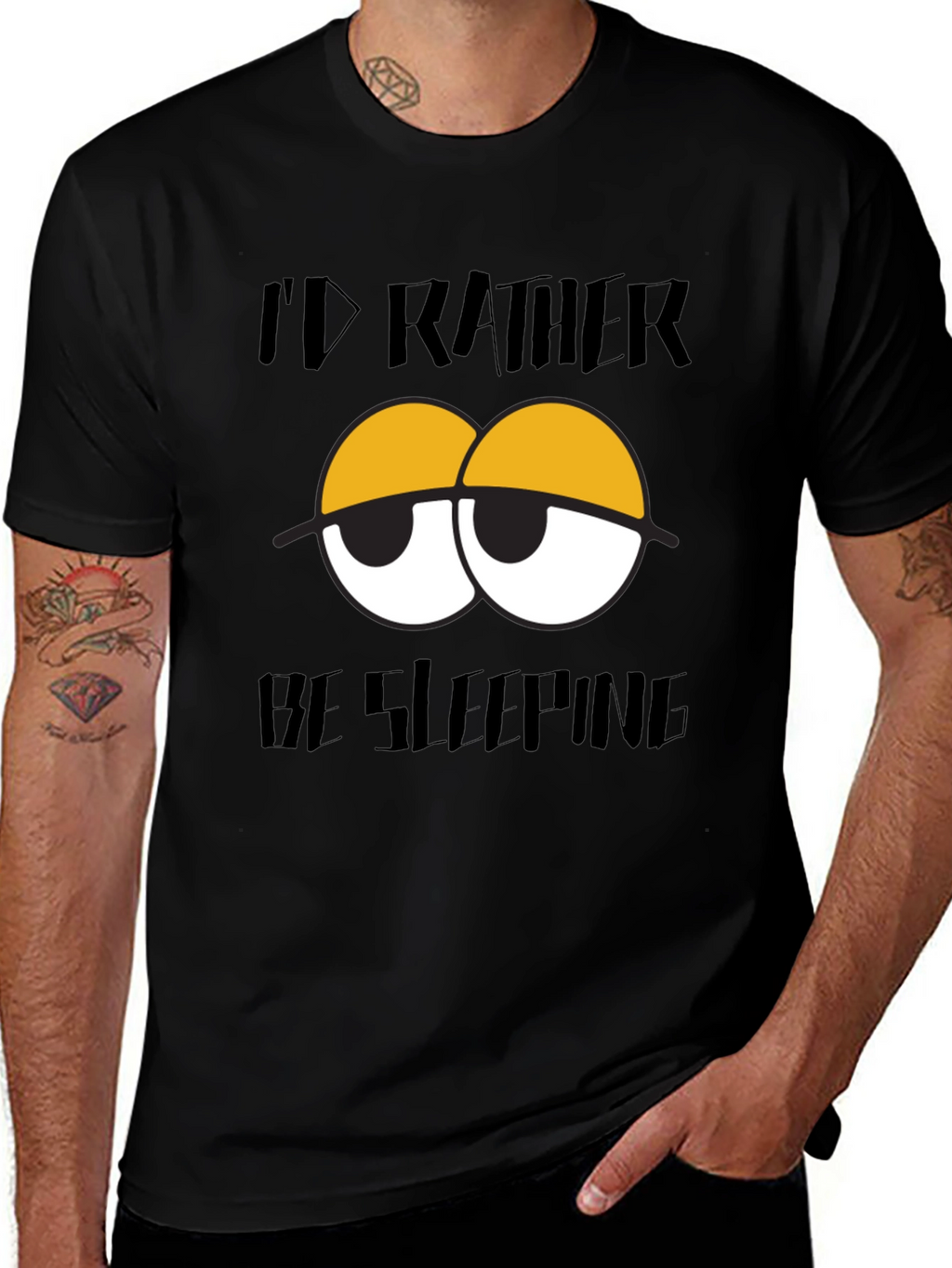 Id Rather Be Sleeping Graphic T-Shirt