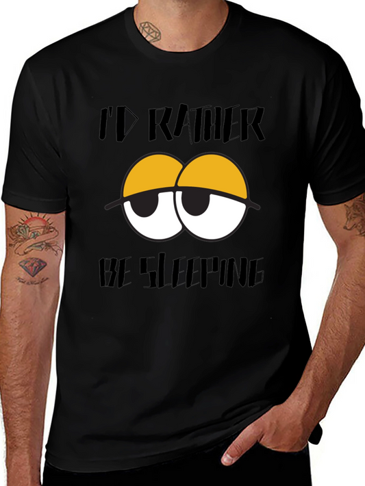 Id Rather Be Sleeping Graphic T-Shirt