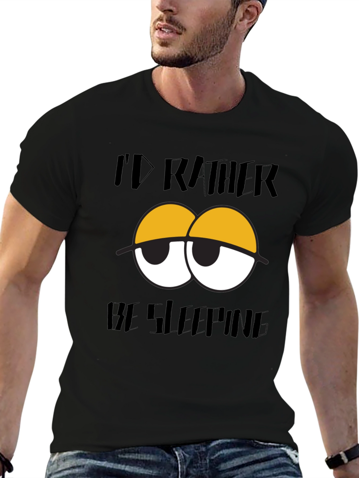 Id Rather Be Sleeping Graphic T-Shirt