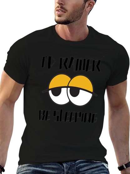 Id Rather Be Sleeping Graphic T-Shirt