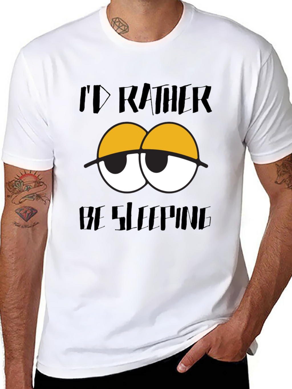 Id Rather Be Sleeping Graphic T-Shirt