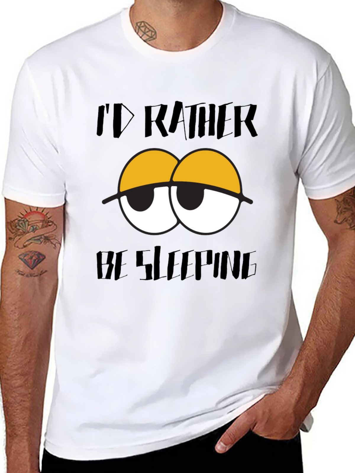 Id Rather Be Sleeping Graphic T-Shirt