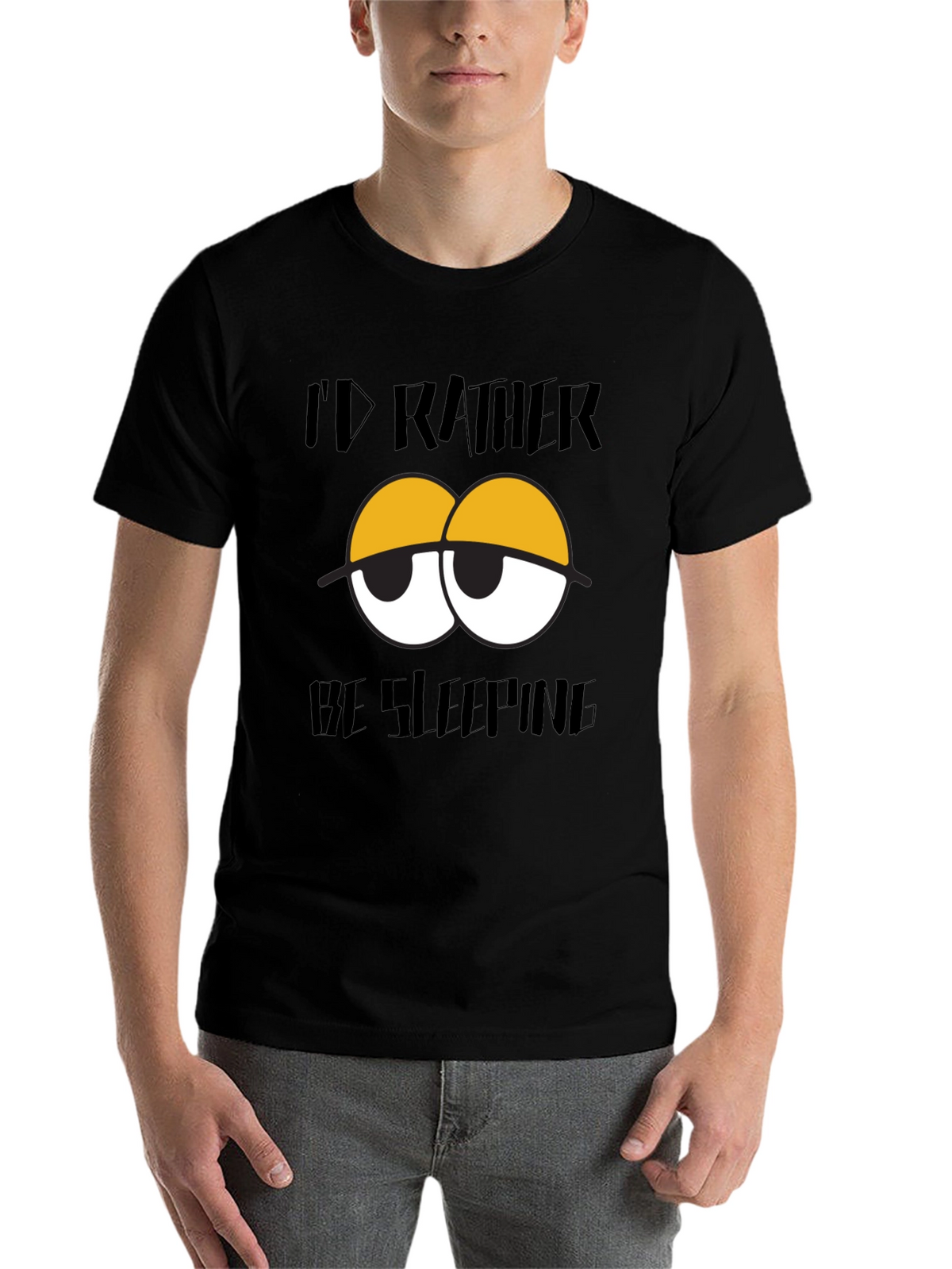 Id Rather Be Sleeping Graphic T-Shirt